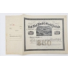 Image 3 : Vintage Stock Certificates From The 19th Century.