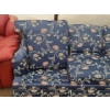 Image 6 : Vintage Floral-Patterned Ethan Allen 3 Seat Sofa - 76"W x 30"H x 36"D