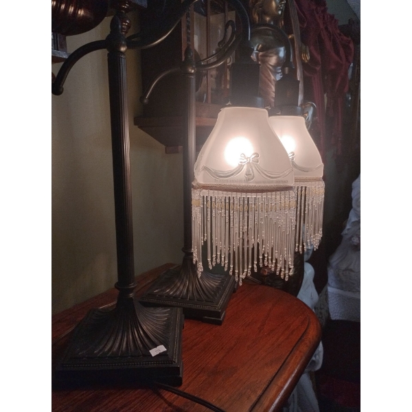 Art Deco Style Lamps Tested 21T Pair