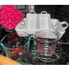 Image 3 : Baker's Staples - PYREX Casserole Dishes Assorted Bakeware Unique Rolling Pin Measuring Set & More 
