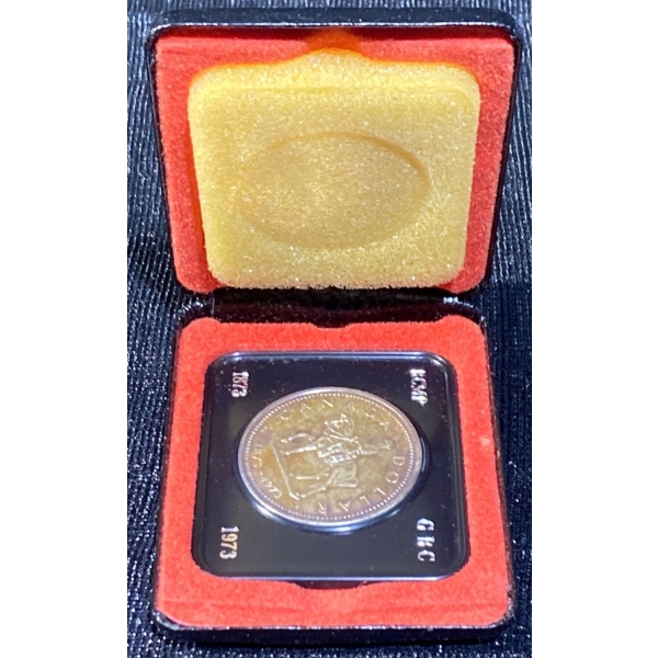 Canadian 1973 RCMP Centennial Quarter
