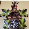 Image 2 : Cuckoo Clock with Colorful Buck Design 16 L, 10 W, 6 D 