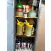 Image 1 : 25 cans of new brake and parts cleaner, oil jugs funnels, and some miscellaneous tools. Please feel 