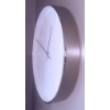 Image 3 : Karlsson Modern Wall Clock with Brushed Metal Frame