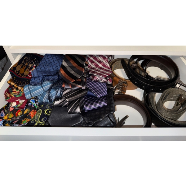 Men's Accessories- Neck Ties & Belts