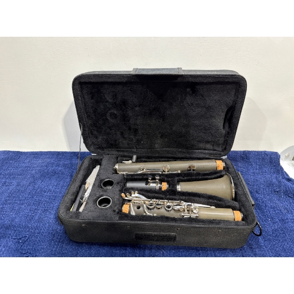 Clarinet with Case & Reeds