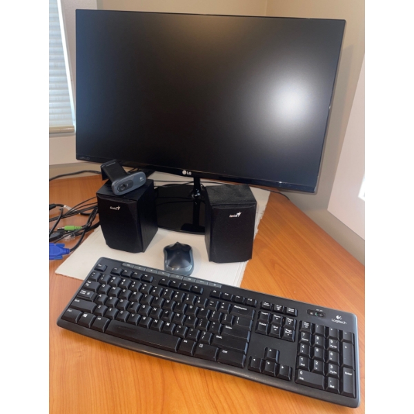 LG Desktop Computer w/ Accessories - Monitor Mo.24MP67-HQ-P & More