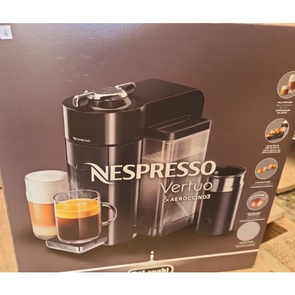 Nespresso Vertuo and Aeroccino (New in Box)