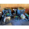 Image 1 : Ryobi Tool Set, Skillsaws (2), Impact Wrench, Drill, Carrying Cases (2).