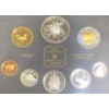 Image 1 : 2001 Royal Canadian Mint Proof Set 92.5% Silver 1.694 Troy Ounces