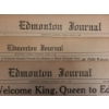 Image 2 : Edmonton Journal June 2/3, 1939-  Royal Visit: 200,000 Welcome King, Queen to Edmonton