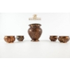 Image 3 : Persian Copper Teapot , Art Nouveau Copper Planter Pot 7''INCHES HEIGHT , Smaller Bowls 