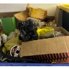 Image 4 : Storage Lot With White Boxes, Glass Jars, Chemicals, Tape Dispensers
