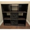 Image 3 : 9 Cube Storage Shelf 35x12x36