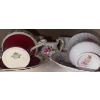 Image 2 : High Tea Essentials - Fine Bone China Tea Cups w/ Saucers & Assorted Servingware