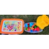 Image 4 : Picnic Activity Pack - Waterproof Outdoor Blanket w/ Assorted Children's Activities Books Blocks & m