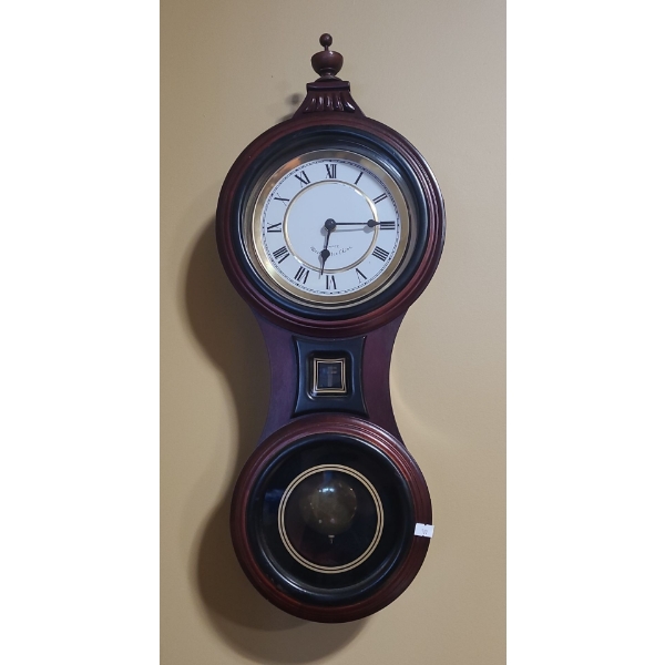 Westminster Chime Decorative Pendulum Wall Clock  25 L, 10 W, 4 D 