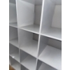 Image 4 : White IKEA KALLAX Shelf Unit 58x58"- 12 Cubed Shelf/ Storage Cubes