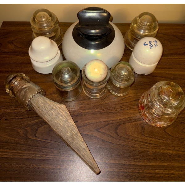 Clear & White Insulators