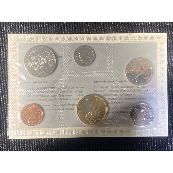  1995 Canadian Uncirculated Coin Set