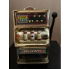 Image 1 : Mini Jackpot Machine (Spins) MACO, Japan w/ Fisher Price Toy & Toy Clothes 