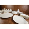 Image 13 : Royal Albert Bone China Dinnerware Set, 'Val D'Or' Pattern, 96 Pieces