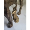 Image 2 : Brass German Shepherd 12 W, 9.5 T, Smaller Made in Canada 1.5 W, 3 T 