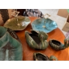 Image 3 : vintage mid-century modern Blue Mountain Pottery includes large candy dish, two small candy dishes w