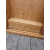 Image 3 : Oak Wood Adjustable Shelving Unit