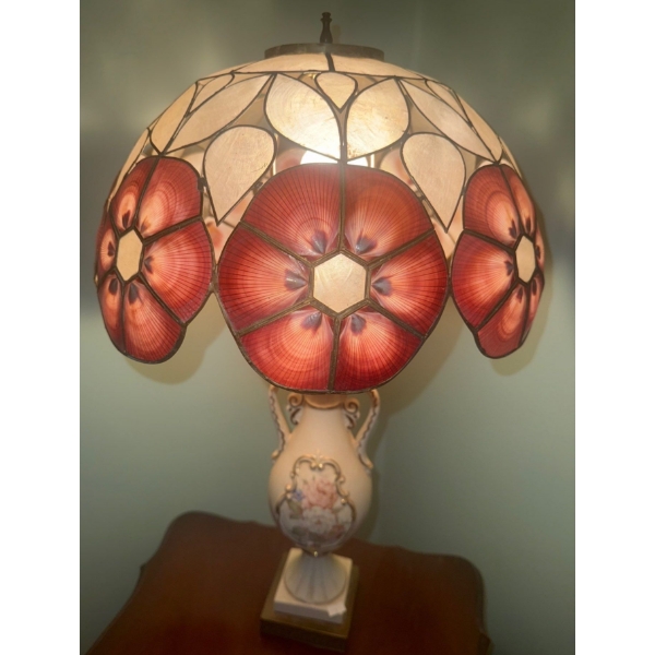 Stunning Tiffany Style Table Lamp 28"Tall