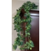Image 3 : IKEA Lack Side Table 18'Tall w/ Live Potted Greenary Artifical Vine Plant & Assorted Planters