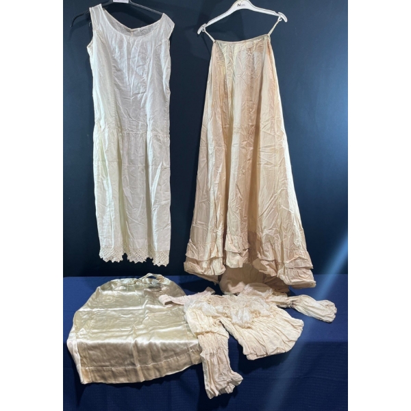 Vintage Ladies Blouse, Skirt and Slips