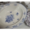 Image 14 : China: Royal Swan, Royal Albert, More- B&W Deep Plate 11 X 10 and Glass Vase 6" Top, 10 T