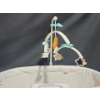 Image 3 : Like New Fisher Price Soothing Motions Bassinet with Crib Pad and Mobile - 38"W x 30"H x 21"D