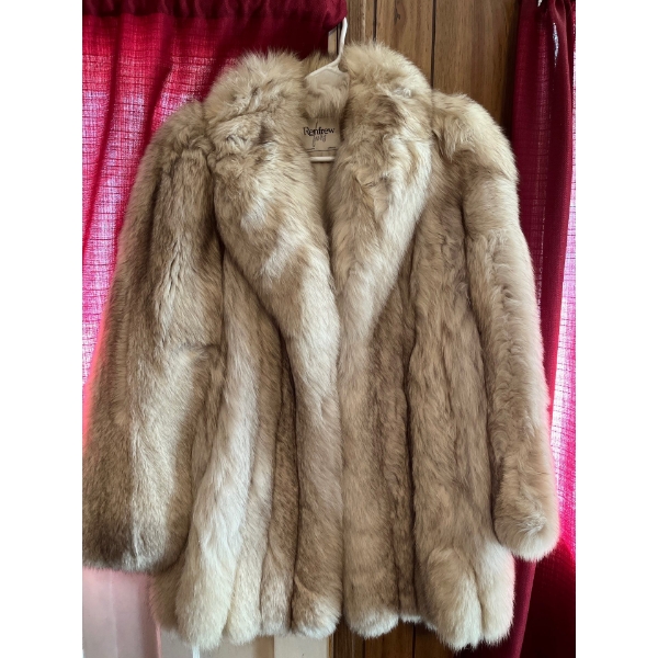 FOX three-quarter length fur jacket from Renfrew Furs Calgary