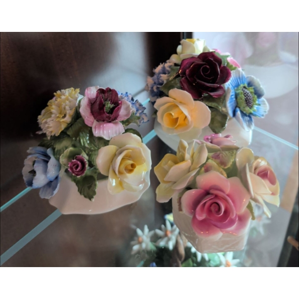 Bone China Decorative Flowers-Royal Stratford and Radnor