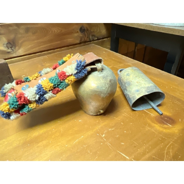 Swiss Cow Bell & Brass Cow Bell 