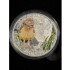 Image 1 : 2015 $20 Baby Animals: Burrowing Owl - Pure Silver Coin and Stamp Set 1oz Silver low mintage