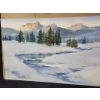 Image 2 : Two Artworks: Signed Watercolor Landscape and Graphite Portrait