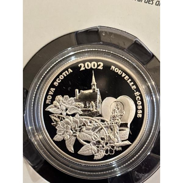 2002 50c Canadian Festivals: Annapolis Valley Apple Blossom Festival (Nova Scotia) - Sterling Silver