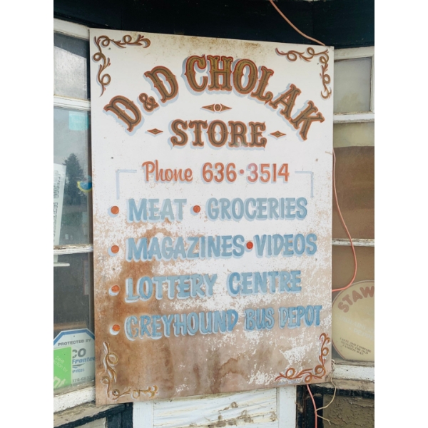 Handpainted Advertising Sign
