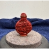 Image 1 : Red Carved Snuff Bottle 3H