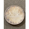 Image 1 : 1963 Canadian Silver Dollar Featuring Canoe Design