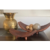 Image 1 : Home Decor Incl. Wooden Trays w/ Marble Balls, Brass Cigar Vase (10T)