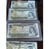 Image 5 : Canadian 1$ Bill Collection From  1937-1973 Including Devils Face 1954