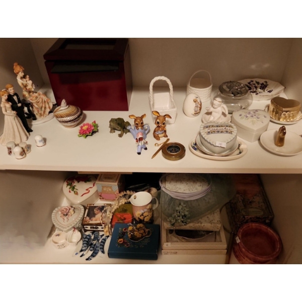 Photo Box 8 W, 6 D, 6 T, Thimbles, Tabletop Vanity Sets, Trinket Boxes and More!