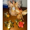 Image 7 : Scandinavian Christmas Decorations - Carousel Candle Holders Angel Chimes & more