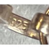 Image 8 : Stamped .925 Jewelry Set Featuring Bracelets, Earrings, and Pendant