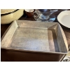 Image 2 : enamel roaster season cast-iron pan, glass gravy boat, two side sauce dishes square glass baking pan