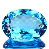 Image 1 : ($9,353 Appraisal) - 37.41 ct Certified Royal Blue Topaz gemstone 